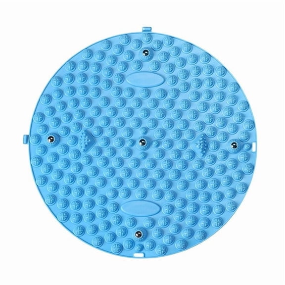 Foot Yoga Massage Mat Muscle Relaxation Circular Exercise Mat Fitness Foot Training Acupuncture Physical Therapy,1 * toe pressing plate,Blue