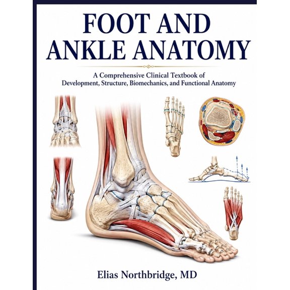 Foot and Ankle Anatomy: A Comprehensive Clinical Textbook of Development, Structure, Biomechanics, and Functional Anatom, (Paperback)