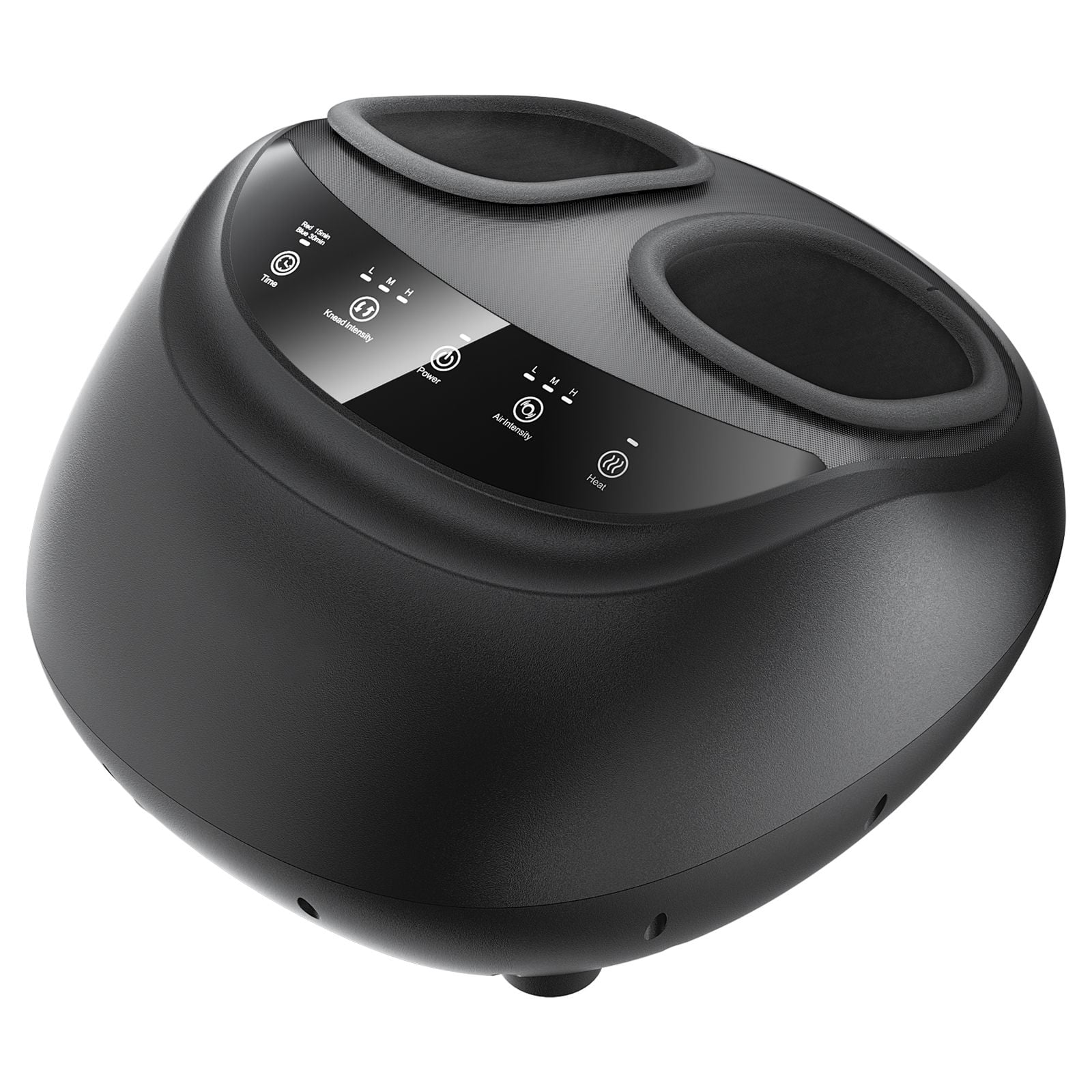 Foot massager with hot acupressure deep kneading compression function, suitable for feet, men's and women's gifts, suitable for men's size 12.