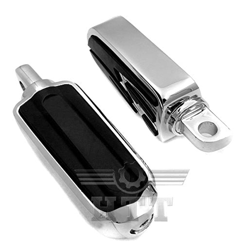 Foot pegs Rest For Harley Heritage Springer FLSTS 1997-2003 Special FLHXS FXDC CHROME