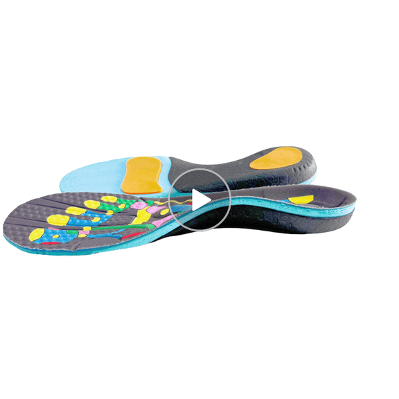 Doctor A-Z Foot Insole Feet Insert Plantar Fasciitis Acupressure Massage Insole for Shoes Insert
