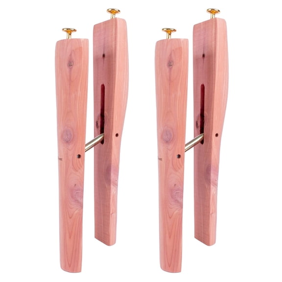 FootFitter Aromatic Cedar Boot Shaft Shapers, 14" Height