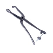 FootFitter Cast Iron Ball & Ring Shoe Stretcher, Spot Stretching Device, Target Stretching for Bunion, Corn & Hammertoes - Grey