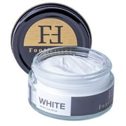 FootFitter Premium Shoe Cream Polish, 1.5 oz. White