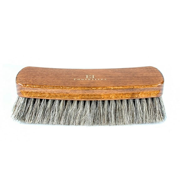 FootFitter Shoe Brush Diplomat Exclusive Jumbo, Grey-Brown