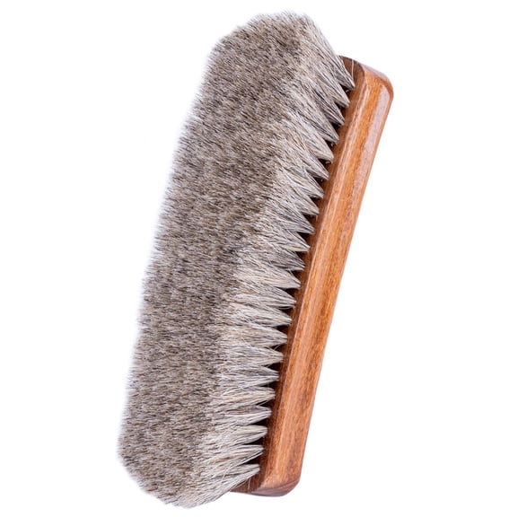 FootFitter Shoe Brush Diplomat Exclusive Jumbo, Grey-Brown