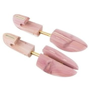 FootFitter Shoe Trees for Men, Wide Heel Split Toe, Aromatic Cedar Boot Trees