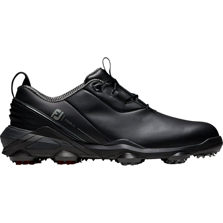 Footjoy Tour Alpha Golf Shoes - Black/Charcoal/Red Footjoy Tour Alpha Golf Shoes - Black/Charcoal/Red