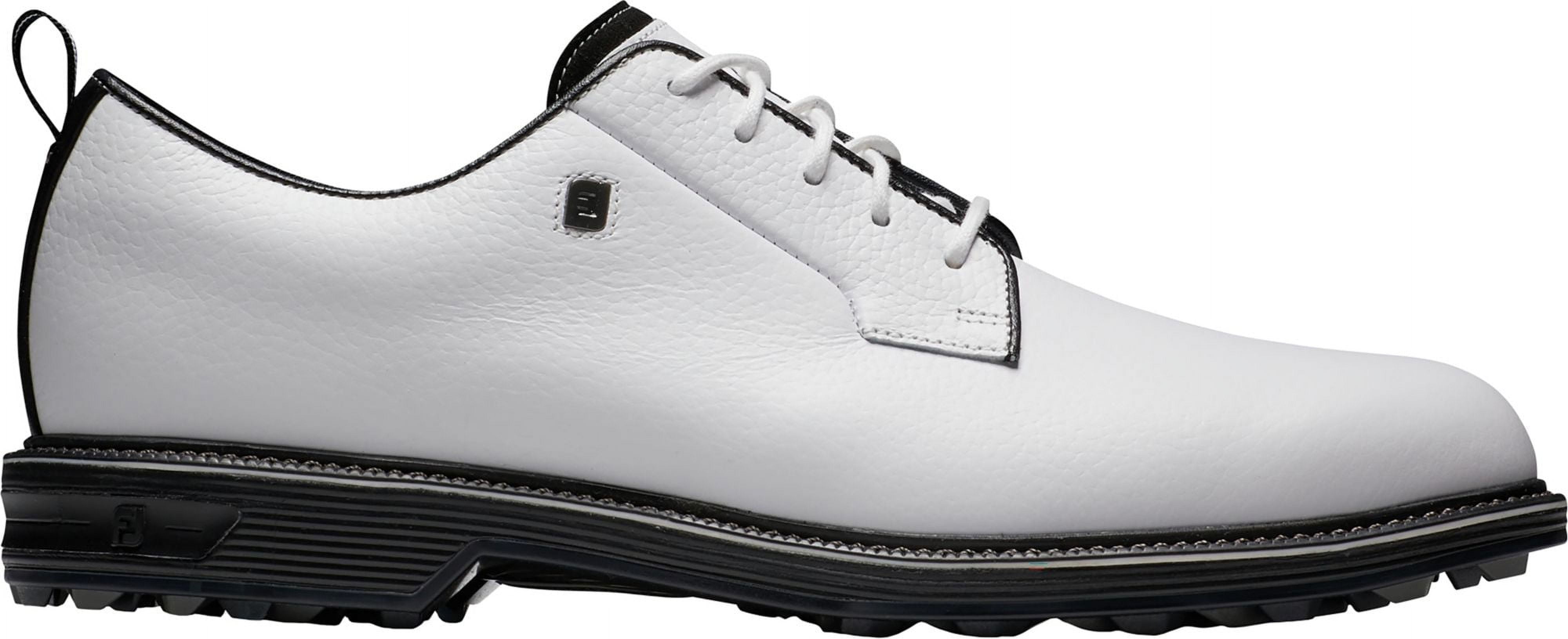 Footjoy Men S Dryjoys Field Premiere Series Spikeless Golf Shoes White White Black 11 D Us