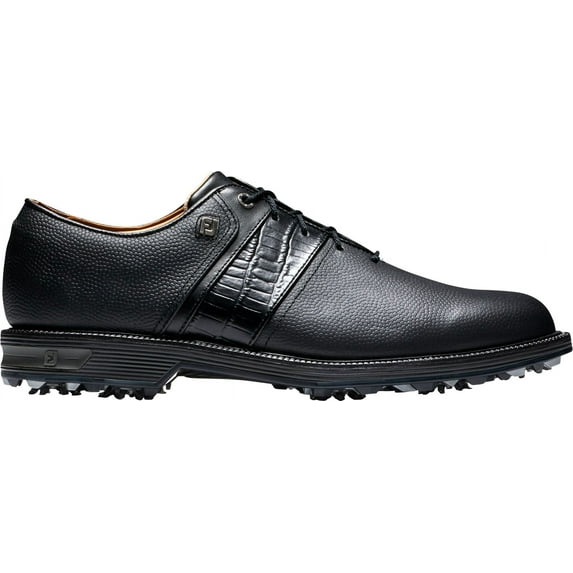 FootJoy Men's DryJoys Premiere Series Packard Golf Shoes (Black, 13 D US)