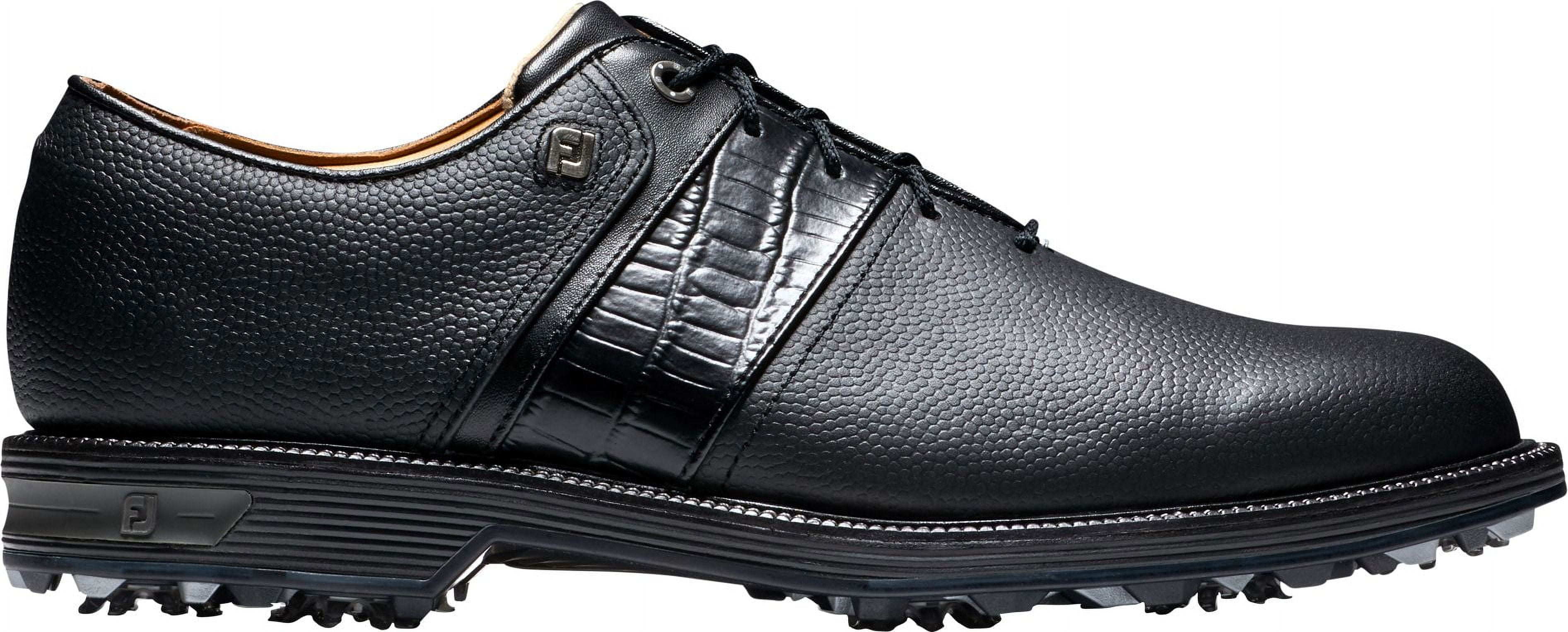 Chaussures De Golf FootJoy DryJoy Premiere Series Homme, 9.5 Medium, Blanc/navy