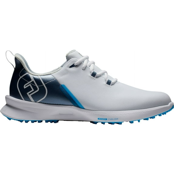 FootJoy Men's Fuel Sport Golf Shoes(Previous Season Style) (Navy/White/Blue, 8.5)