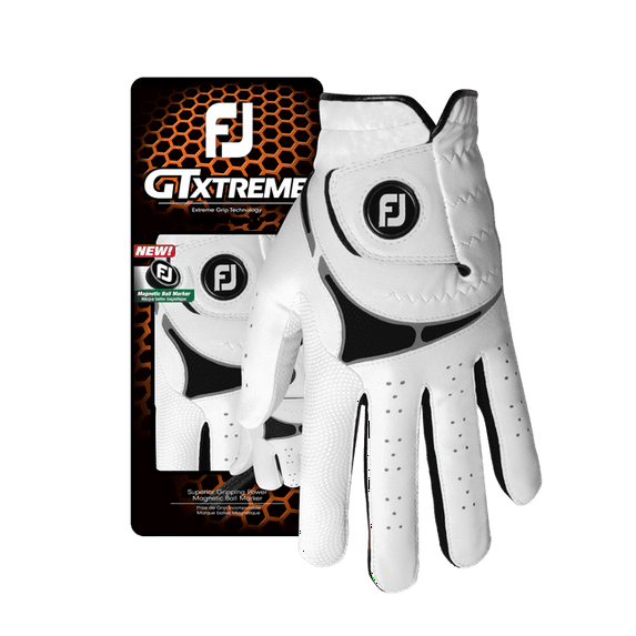 FootJoy Men's GTXtreme Golf Glove, Extra Large, Left Handed, White