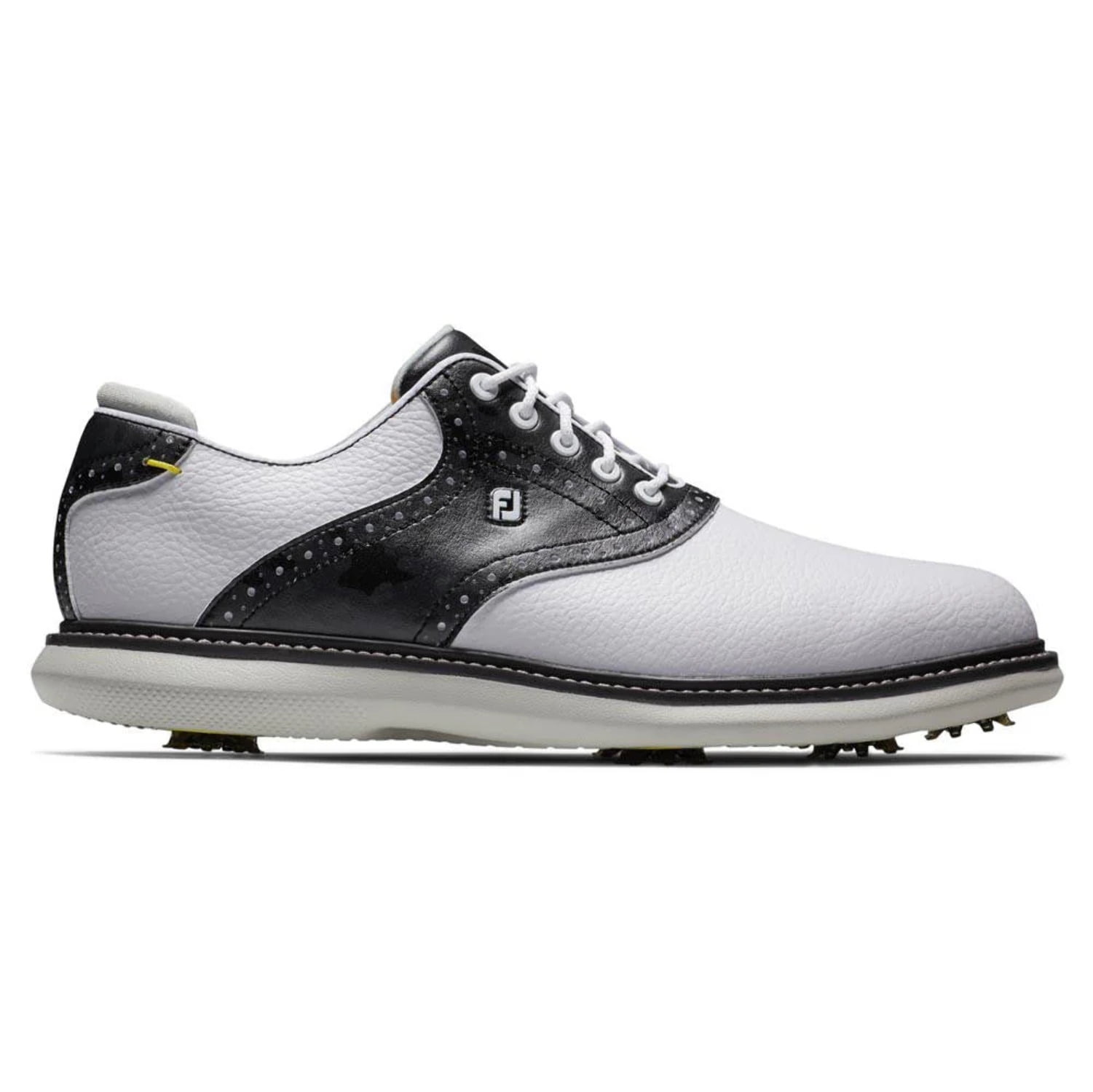 FootJoy Men's Traditions Golf Shoes 57903 - White/Gray - 9