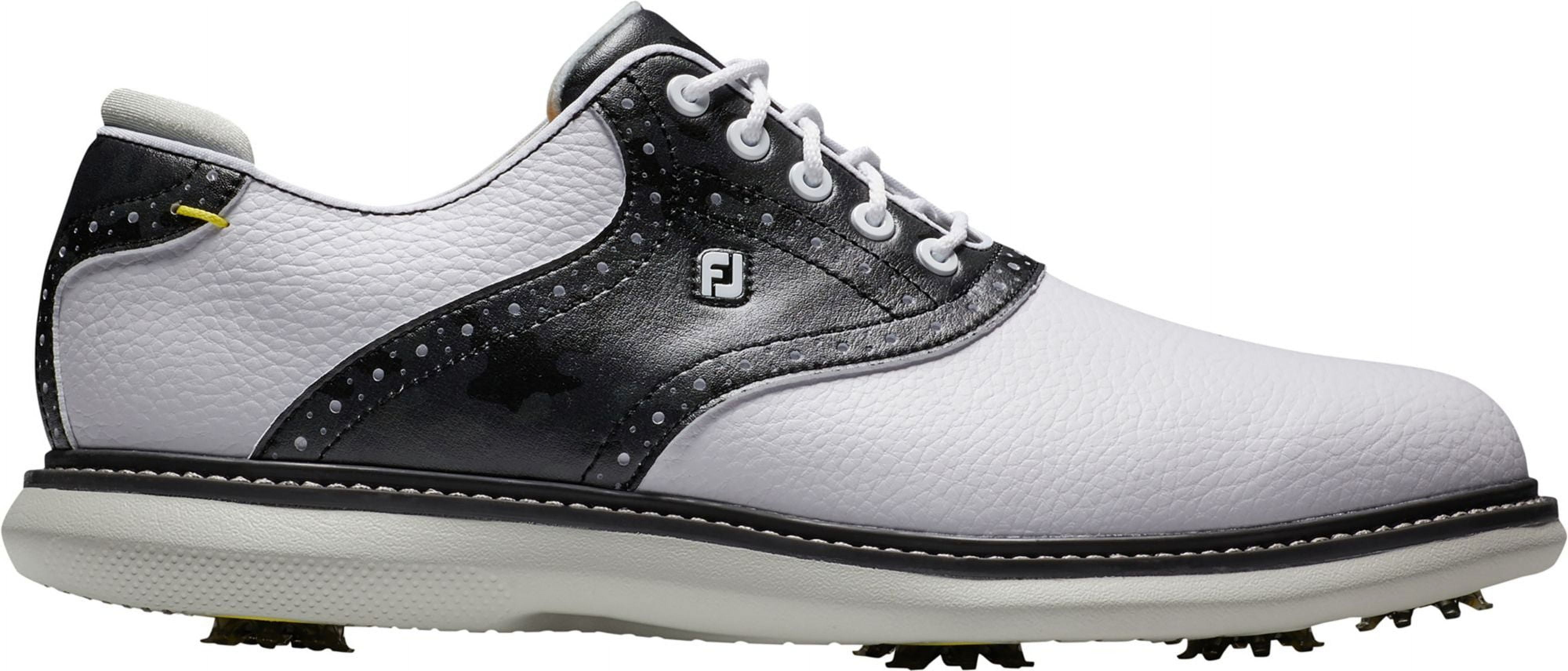 Footjoy black and white golf shoes sale
