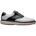 thumbnail image 1 of FootJoy Men's Traditions Spikeless Golf Shoes (White/Black/Grey, 10.5 D US), 1 of 1