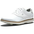 thumbnail image 1 of FootJoy Womens Traditions Golf Shoe 6.5 White/White, 1 of 7