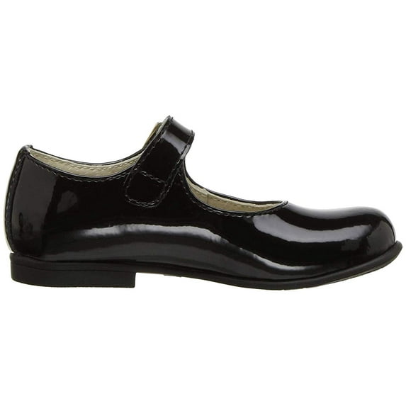 FootMates Laura (Toddler/Little Kid) Black Patent