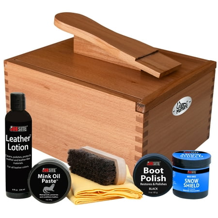 FootMatters Professional Shoe Shine Valet Kit