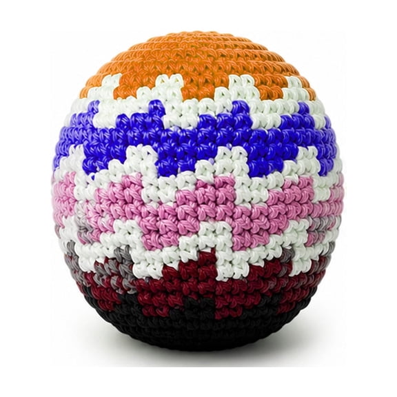 Footbag,Hand-Made Knitted Hacky Bags-1pc