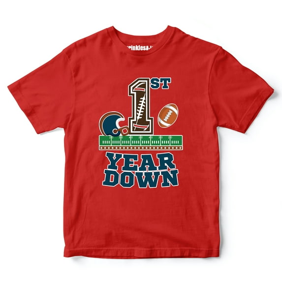 Football 1st Birthday Shirt Sprinkles And Jam Boys Birthday Shirt