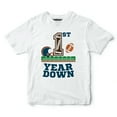 thumbnail image 1 of Football 1st Birthday Shirt Sprinkles And Jam Boys Birthday Shirt, 1 of 3