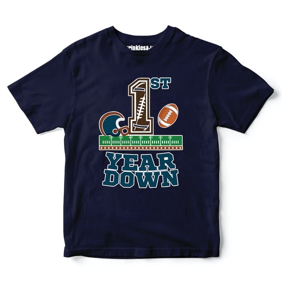 Football 1st Birthday Shirt Sprinkles And Jam Boys Birthday Shirt