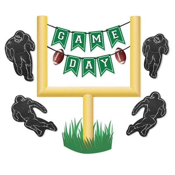 Football 3D Wall Decorating Kit