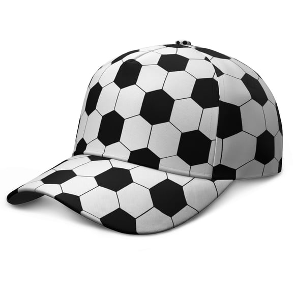 Football Adjustable Baseball Cap – Team Player Training Sports Hat for Boys, Teens, Kids, Athlete and Competition