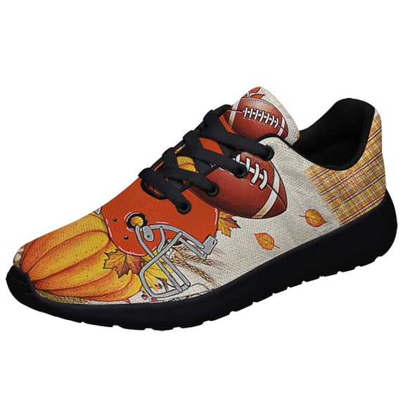 Football And Fall Shoes Sneakers for Women Men Black Size 4