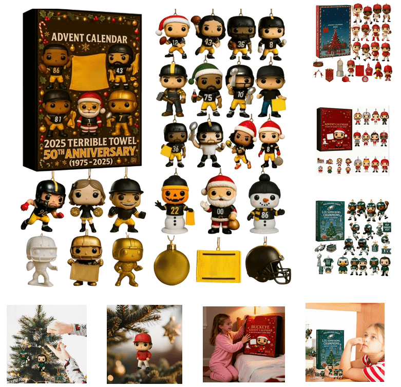 Football Anniversary Advent Calendar 2025 Football Holiday Countdown