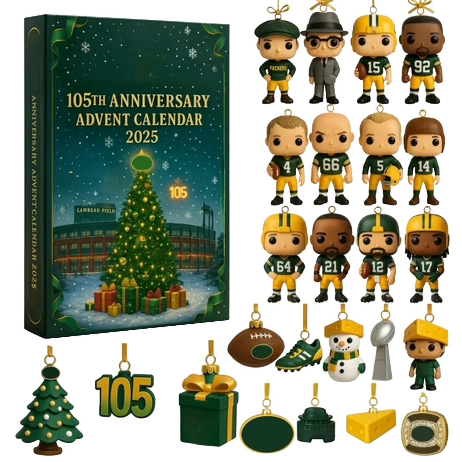 Football Anniversary Advent Calendar 2025 Football Holiday Countdown