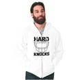 thumbnail image 1 of Football Athlete Helmet Hard Knocks Men's Big & Tall Graphic Zip Up Hoodie Brisco Brands 4X, 1 of 5