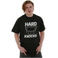 thumbnail image 1 of Football Athlete Helmet Hard Knocks Men's Graphic T Shirt Tees Brisco Brands S, 1 of 5