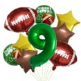 thumbnail image 1 of Football Balloons Set Football Birthday Party Decorations Football Touchdown Sports Theme Birthday Party Decoration, Football Theme Supplies Birthday Party Decorations - Style 3, 1 of 5