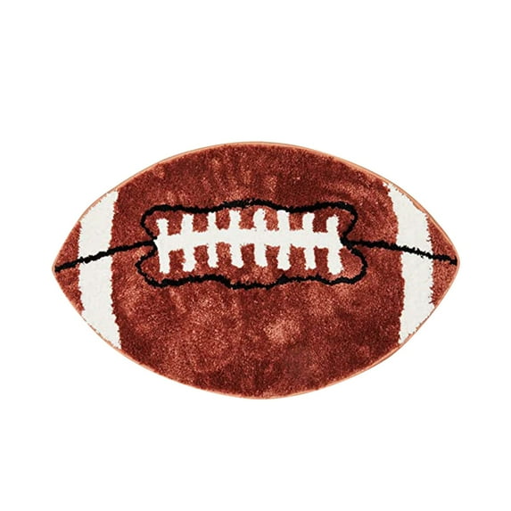 Football Carpet for Bathroom and Bedroom Non Sports Comfortable Home Mat Soft Durable Floor Rug