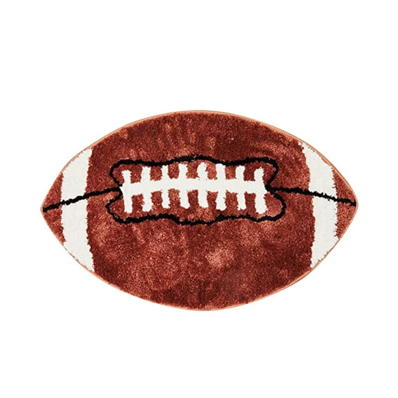 Football Carpet for Bathroom and Bedroom Non Sports Comfortable Home Mat Soft Durable Floor Rug