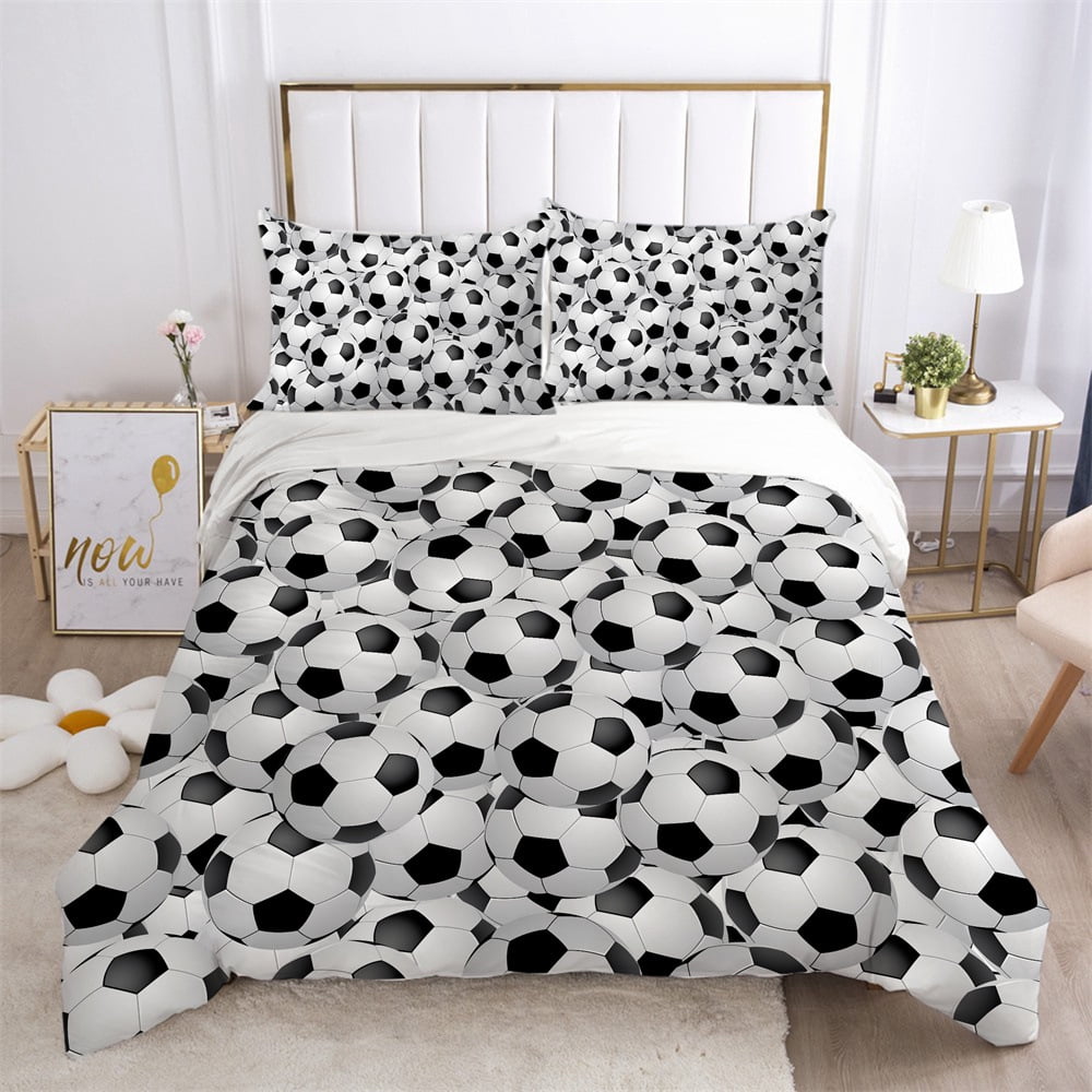 Football Bedding Set Baseball Full Size Duvet Cover Sets Basketball
