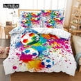thumbnail image 1 of Football Bedding Set for Boys Competitive Sports King Quilt Cover Youth Children's Double Duvet Cover Bedding Set, 1 of 5