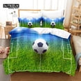 thumbnail image 1 of Football Bedding Set for Boys Competitive Sports King Quilt Cover Youth Children's Double Duvet Cover Bedding Set, 1 of 5