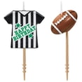 thumbnail image 1 of Football Birthday Candles - 6 pcs, 1 of 1