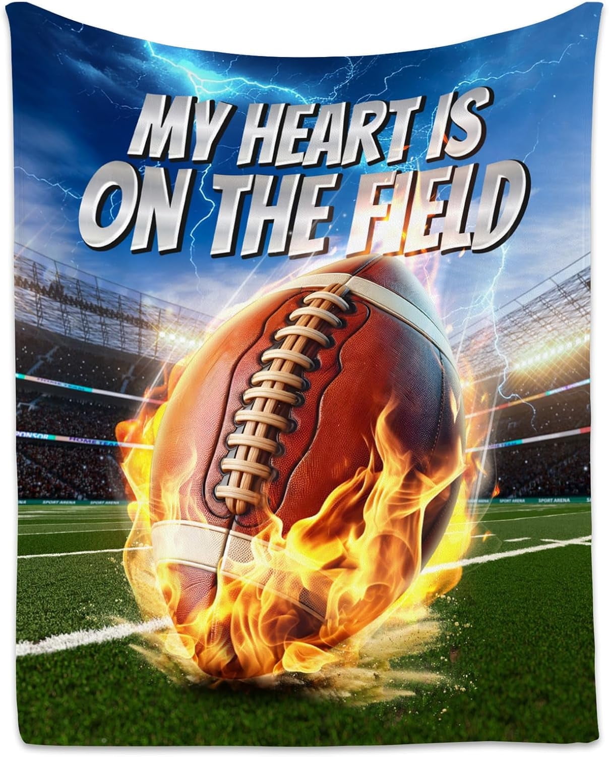 Football Blanket Gifts - 30x40 Inches Small Plush Blanket for Boys Kids -  Green Soft Flannel Throw Blanket for Sofa Party - Sports Football Gifts  Decorations for Football Players Team Couch - Walmart.com, image size:1208x1500