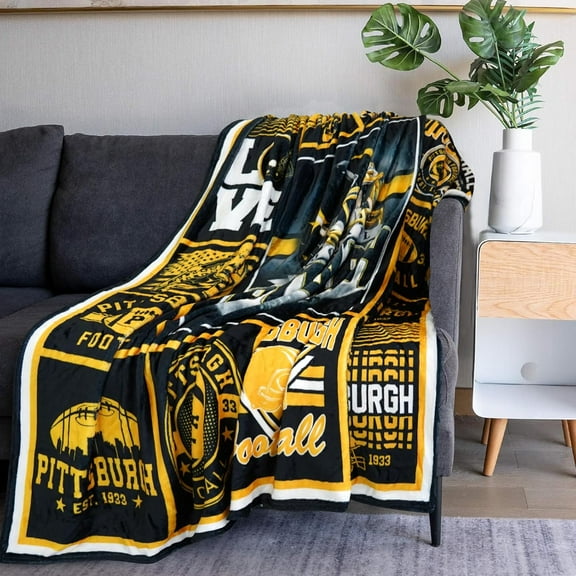 Football Blanket Soft Flannel Football Throw Blanket Gifts for Men Women Football Fans 50"×60"
