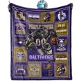 thumbnail image 1 of Football Blanket Super Soft Flannel Throw Blanket Football Style Travel Blanket for Men Women Boys Kids Gifts Sofa Bed, Football Style Decor Gift 50" X 60"inch., 1 of 6