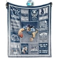 thumbnail image 1 of Football Blanket Super Soft Flannel Throw Blanket Football Style Travel Blanket for Men Women Boys Kids Gifts Sofa Bed, Football Style Decor Gift 50" X 60"inch., 1 of 6