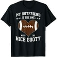 thumbnail image 1 of Football Boyfriend Girlfriend Girl T-Shirt, 1 of 3