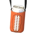 thumbnail image 1 of Football Can Cooler Lanyard, 1 of 2