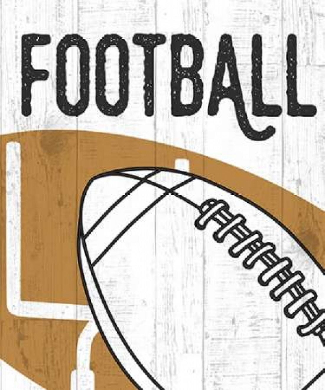 Football Canvas Art - Aubree Perrenoud (20 x 24)