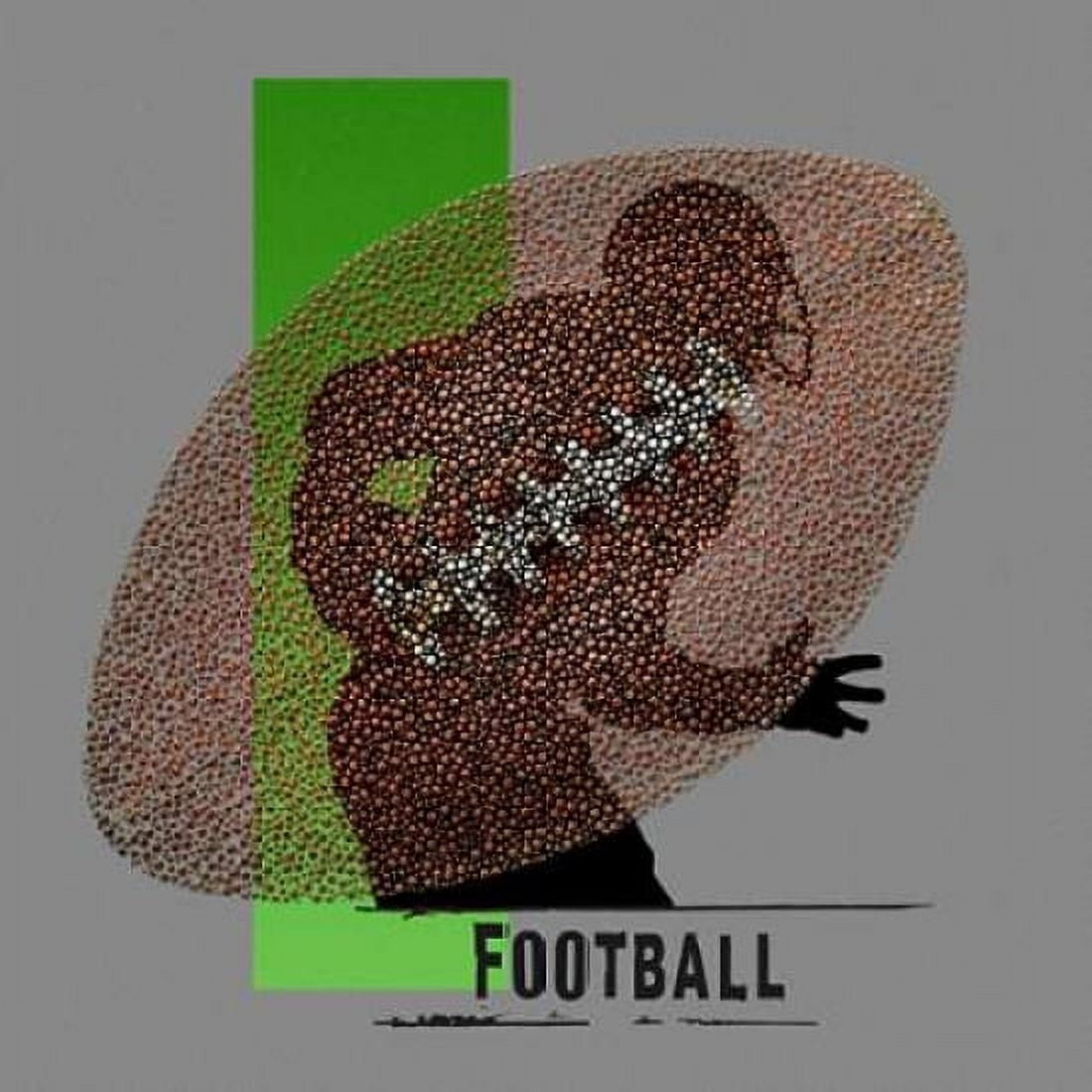 Football Canvas Art - Jim Baldwin (24 x 24)