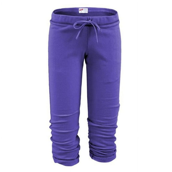 Football Capri Cotton Shorts for Junior, Amparo Blue - Large